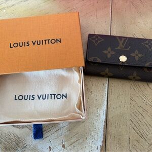 Louis Vuitton Dark Brown Monogram Key Holder